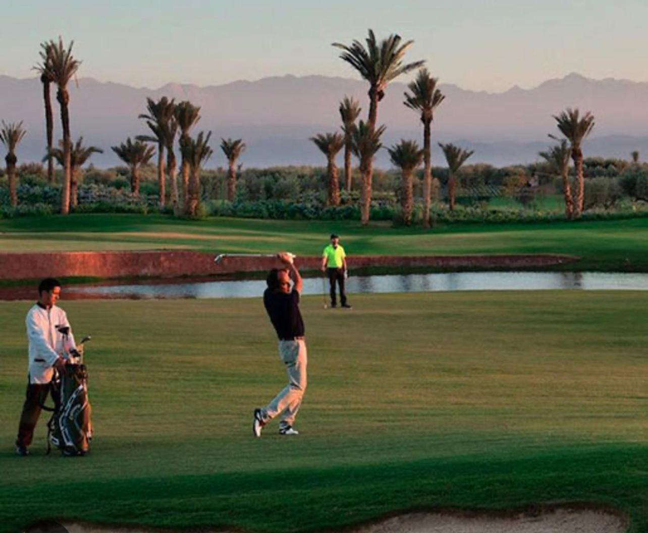 Mini-villa Situee Dans Prestigia A Marrakech, Avec Vue Sur La Piscine Et Le Golf Securite 24h Sur 24 Et Proximite Ideale De L Aeroport 5 Minutes C Est Parfaite Pour Des Marrakesch