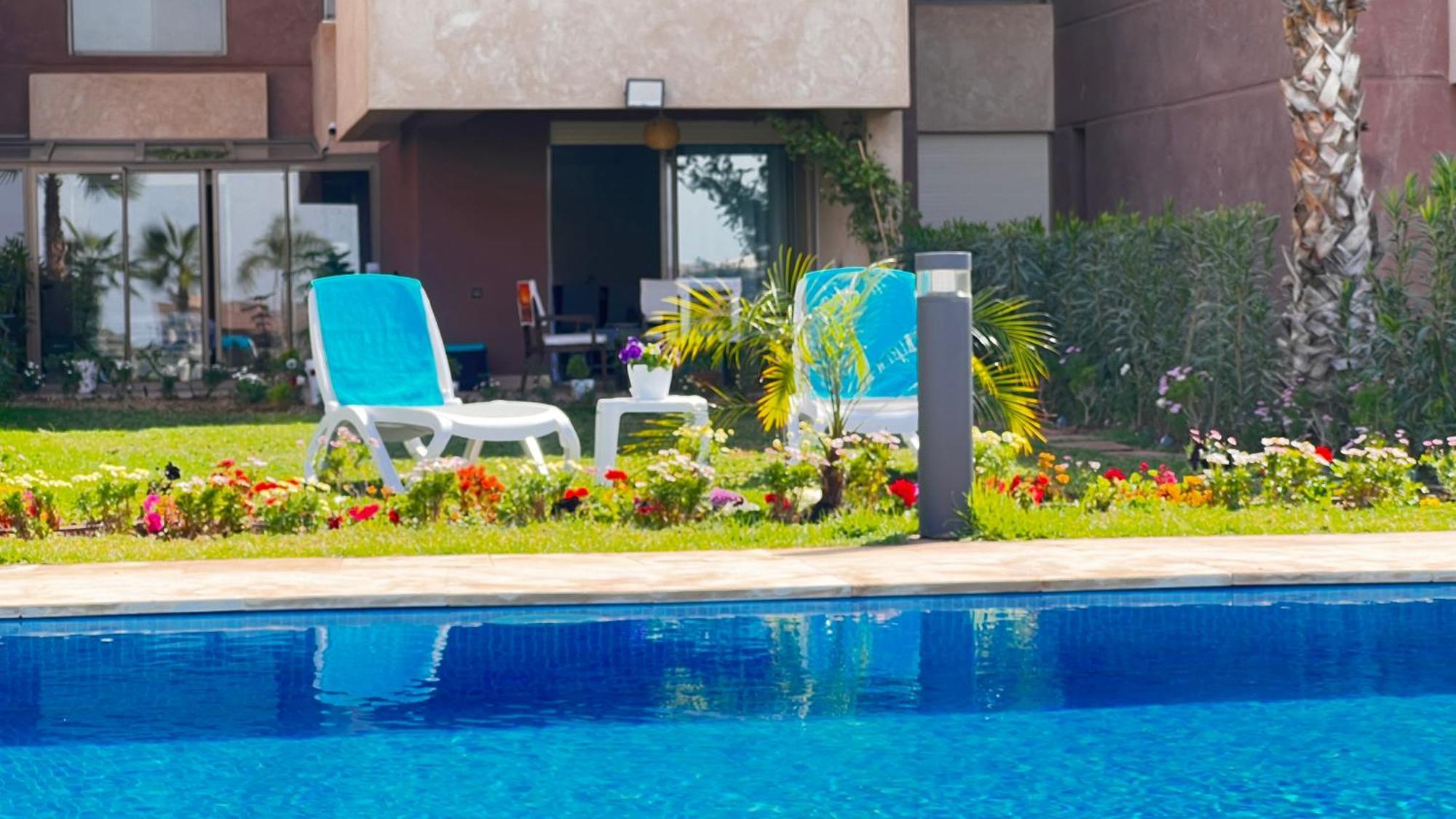 Mini-villa Situee Dans Prestigia A Marrakech, Avec Vue Sur La Piscine Et Le Golf Securite 24h Sur 24 Et Proximite Ideale De L Aeroport 5 Minutes C Est Parfaite Pour Des Apartment Marrakesch