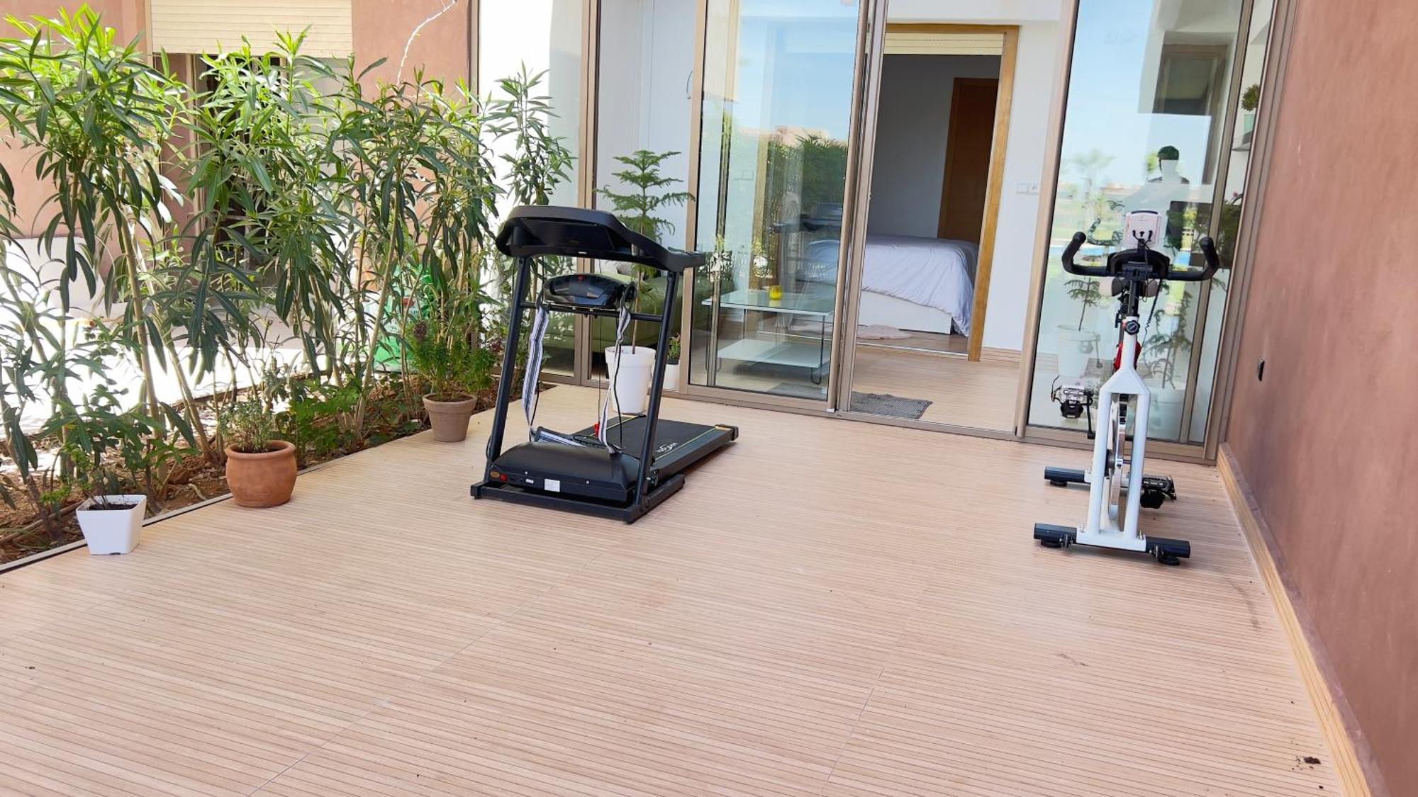 Mini-villa Situee Dans Prestigia A Marrakech, Avec Vue Sur La Piscine Et Le Golf Securite 24h Sur 24 Et Proximite Ideale De L Aeroport 5 Minutes C Est Parfaite Pour Des Apartment Marrakesch