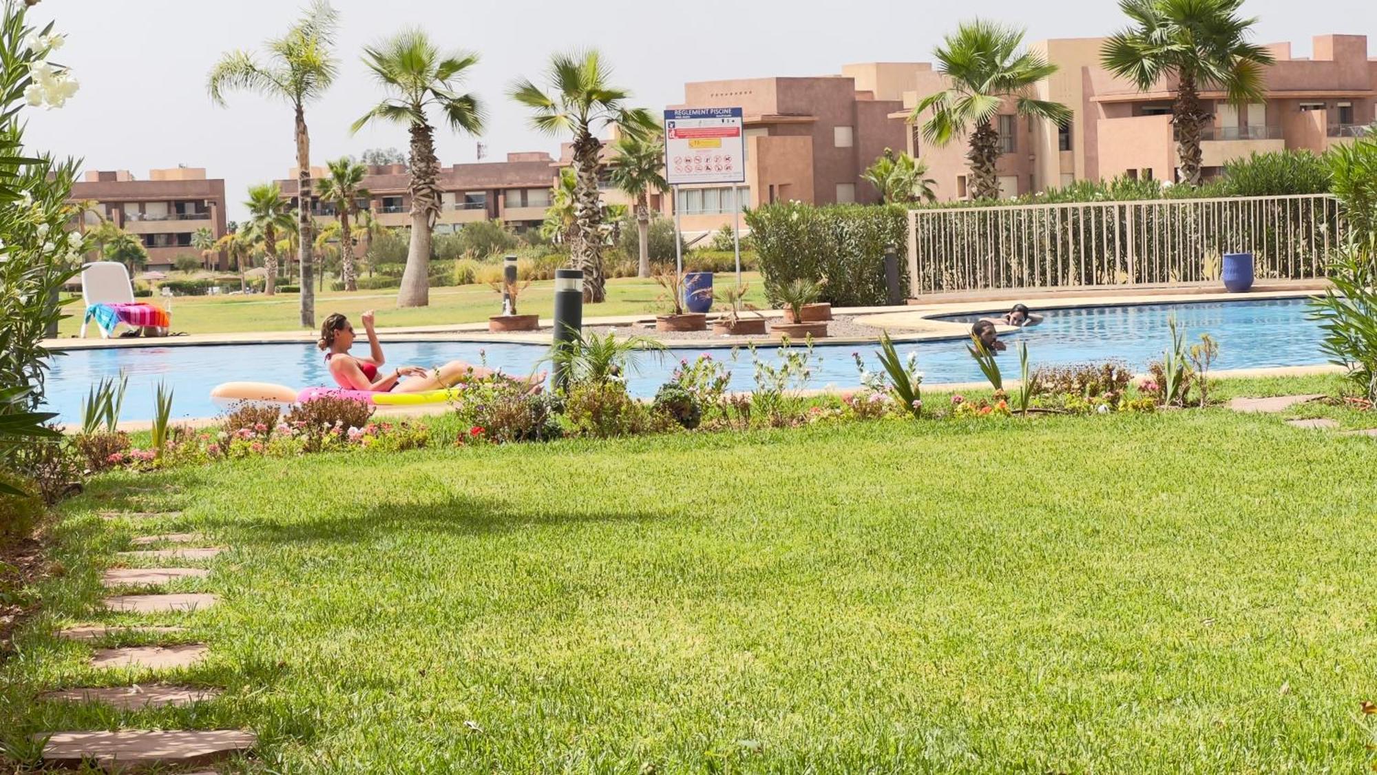 Mini-villa Situee Dans Prestigia A Marrakech, Avec Vue Sur La Piscine Et Le Golf Securite 24h Sur 24 Et Proximite Ideale De L Aeroport 5 Minutes C Est Parfaite Pour Des * Marrakesch